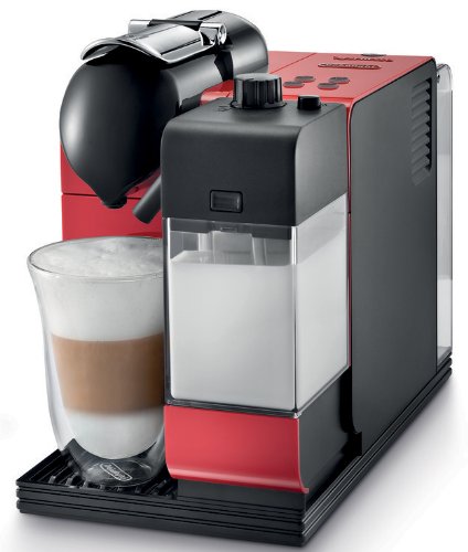 Best espresso machine under 500 - DeLonghi Red Lattissima Plus Nespresso Capsule System
