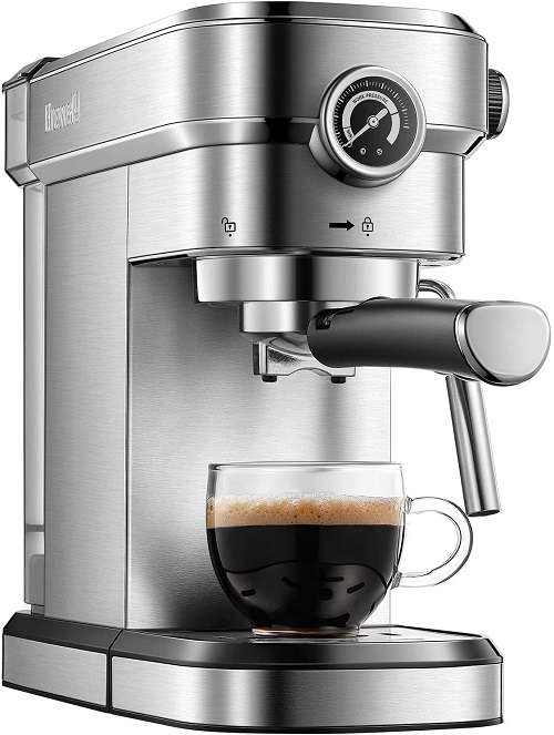 Brewsly 15 Bar Espresso Machine