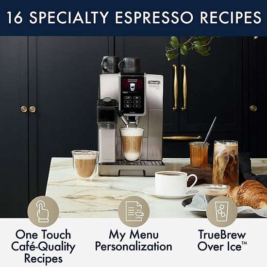 Key Features Of DeLonghi Dinamica Plus ECAM37095TI Automatic Espresso Machine