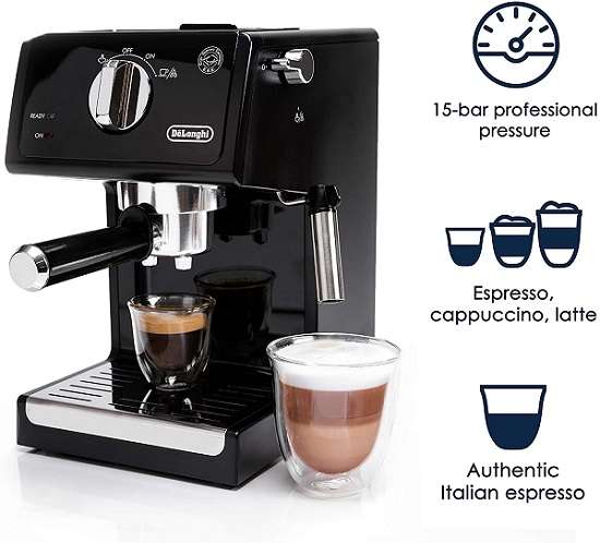 Key Features of Delonghi ECP3120 15 Bar Espresso Machine