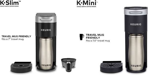 What Are The Similarities And Differences Between Keurig Slim Vs Mini